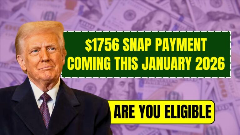 $1756 SNAP Payment Coming This January 2026 – Are You Eligible for the Big Payout?