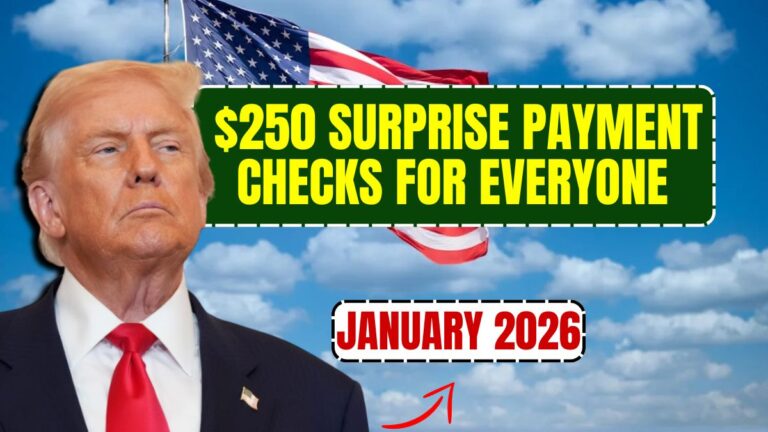 $250 Surprise Payment Checks for Everyone – Check Eligibility For January 2026 Payout