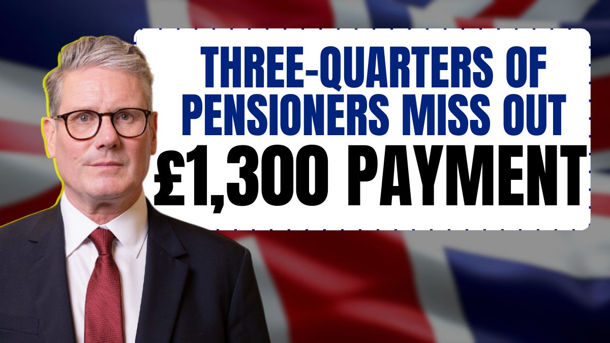 Three-quarters of pensioners miss out on £1,300 payment they don’t know they’re entitled to